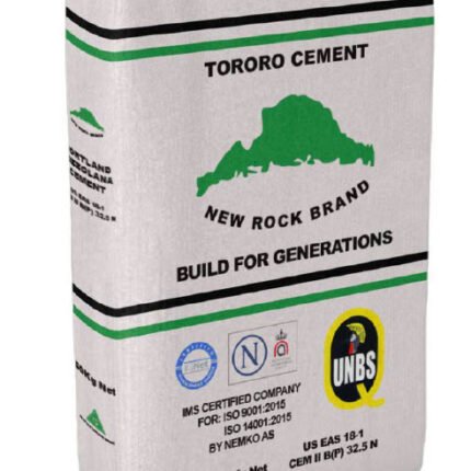 Tororo Portland Pozzolana Cement CEM II 32.5N PPC bag for masonry bricklaying and general concreting