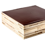 a square sample block of a thick 18mm film faced w 1