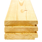 three straight cut structural timber planks made o 1