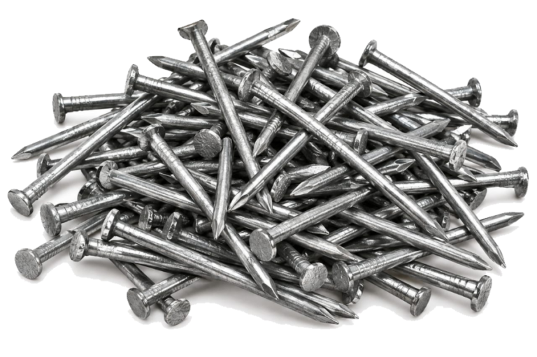Polished common iron nails